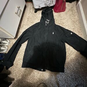 Polo by Ralph Lauren Black Hooded Jacket for Men